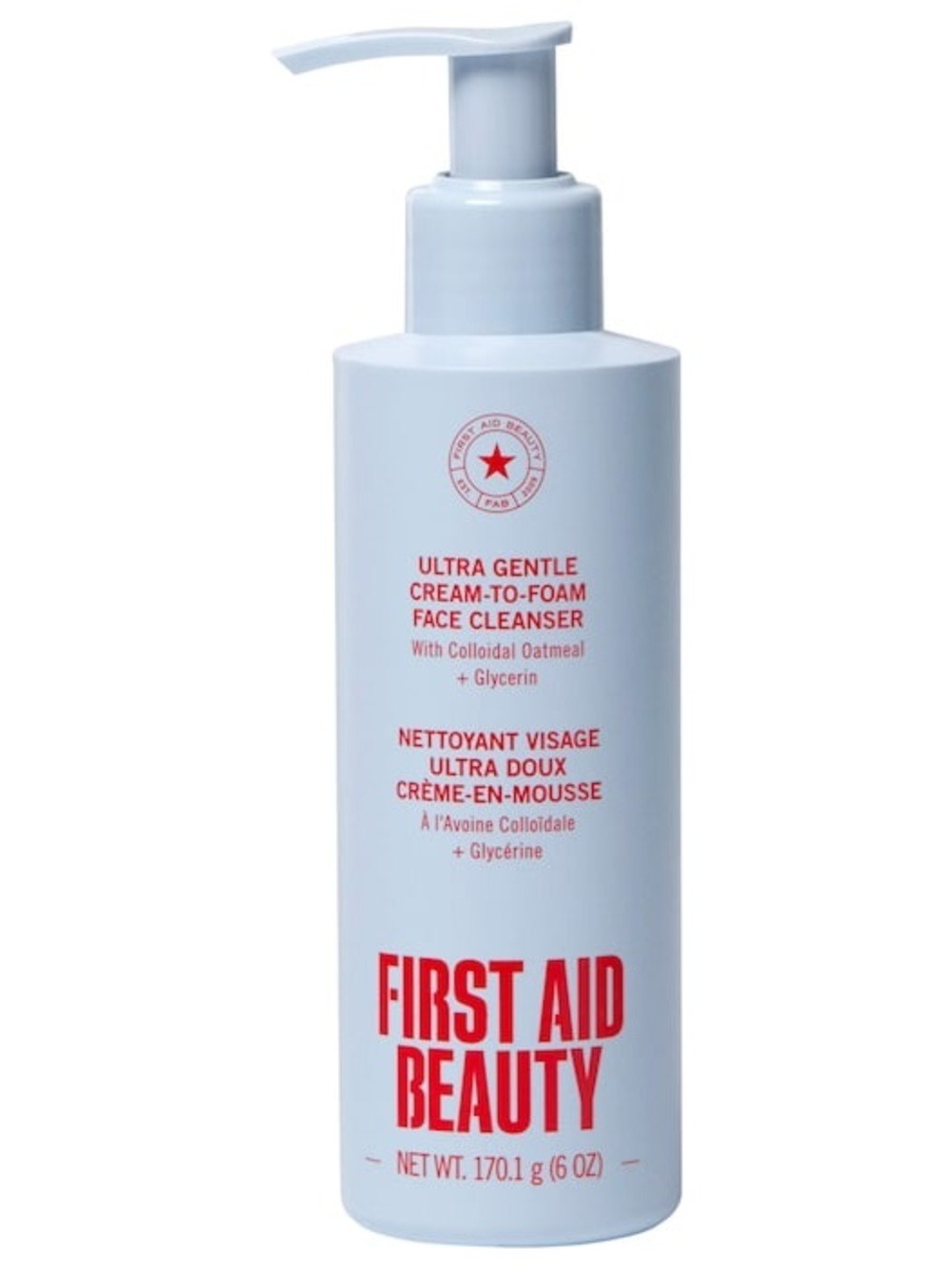 First Aid Beauty Ultra Gentle Cream-to-Foam Cleanser